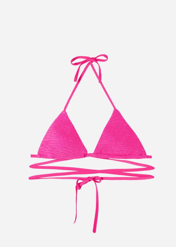 Calzedonia Triangle Badtofflor String Miami Bikinitoppar Dam Rosa | SE2171HK