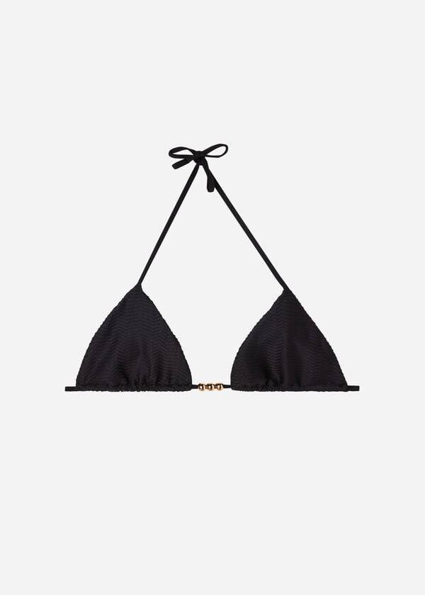 Calzedonia Triangle String Casablanca Bikinitoppar Dam Svarta | SE2162UT