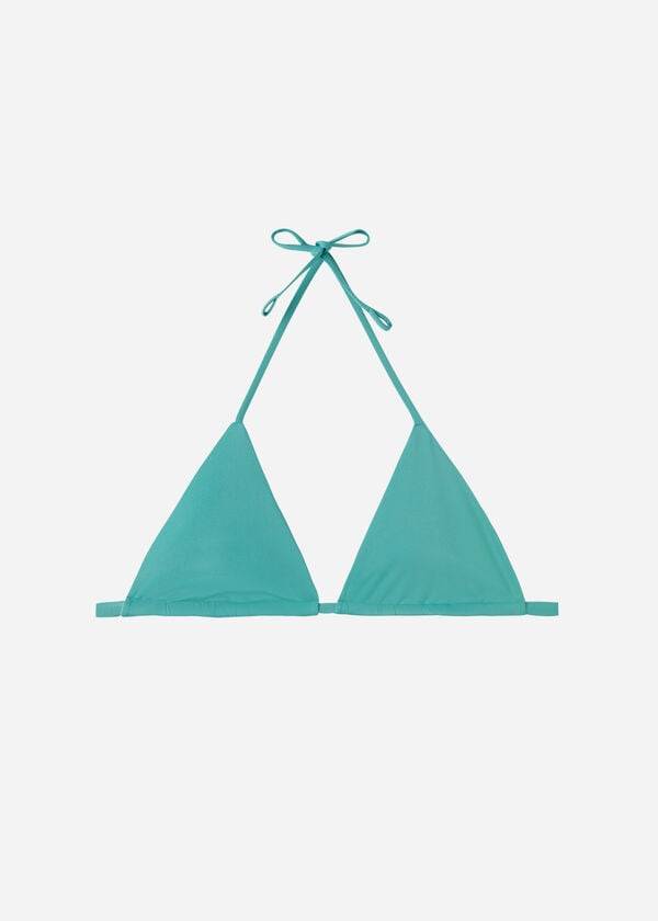 Calzedonia Triangle String Indonesia Eco Bikinitoppar Dam Turkos | SE2154NB