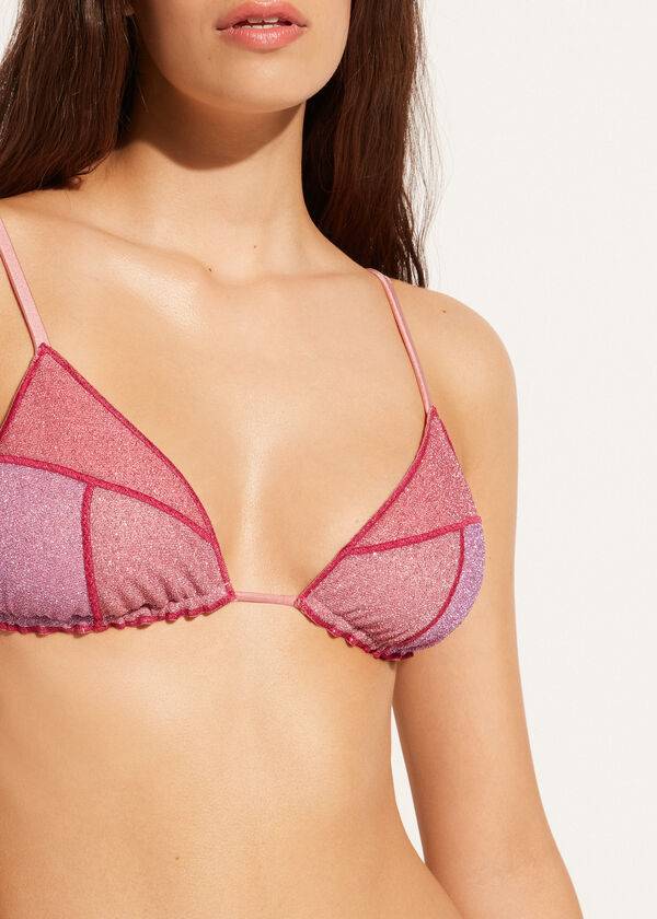 Calzedonia Triangle String Lisbona Bikinitoppar Dam Rosa | SE2141SO