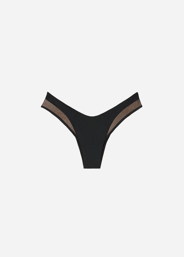 Calzedonia Tulle Insert Shaped Midja Tokyo Bikiniunderdel Dam Rosa | SE2534MA