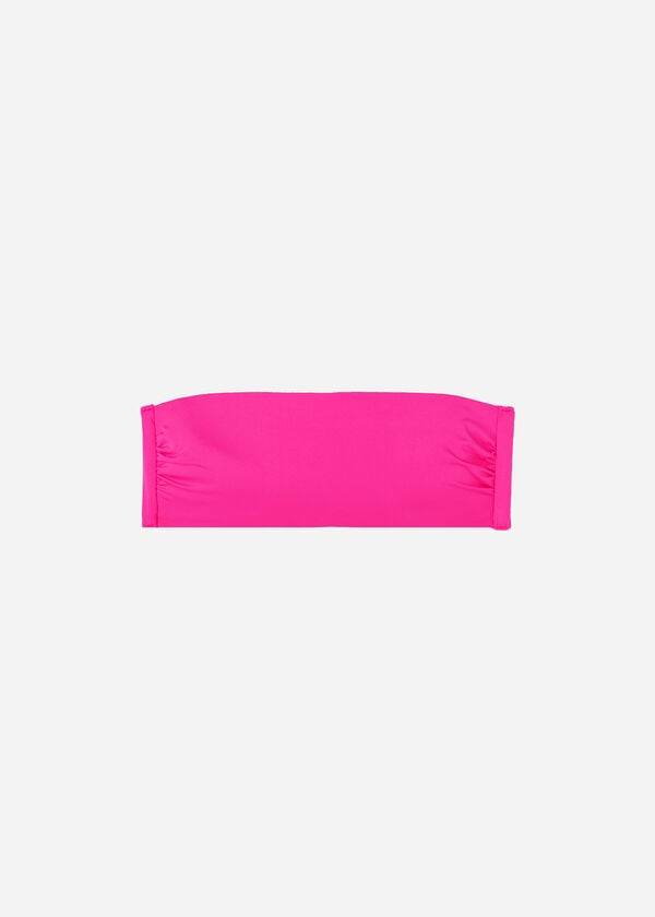 Calzedonia Vadderad Bandeau Indonesia Eco rosa Bikinitoppar Dam Rosa | SE2386KI