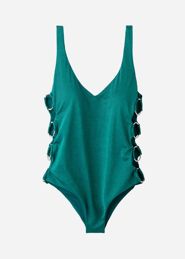 Calzedonia Vadderad One-Piece Hollywood Baddräkter Dam Gröna | SE2014GL