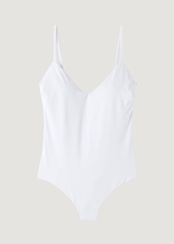 Calzedonia Vadderad One-Piece Indonesia Baddräkter Dam Vita | SE2010AP