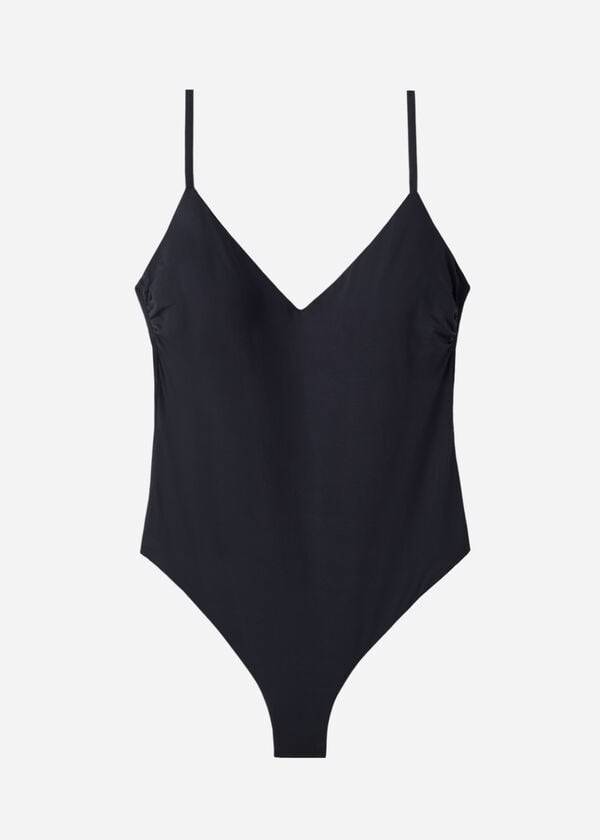 Calzedonia Vadderad One-Piece Indonesia Baddräkter Dam Svarta | SE2013FM