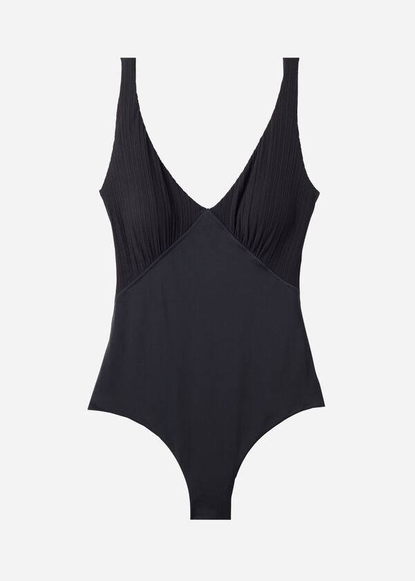 Calzedonia Vadderad One-Piece Shaping-Effect Pesaro Baddräkter Dam Svarta | SE1995CE