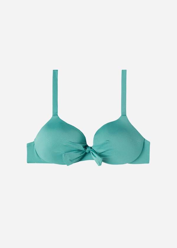 Calzedonia Vadderad Push Up Indonesia Eco Sexy Bikinitoppar Dam Turkos | SE2362HK