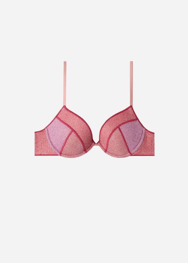 Calzedonia Vadderad Push-up Lisbona Bikinitoppar Dam Rosa | SE2331XF