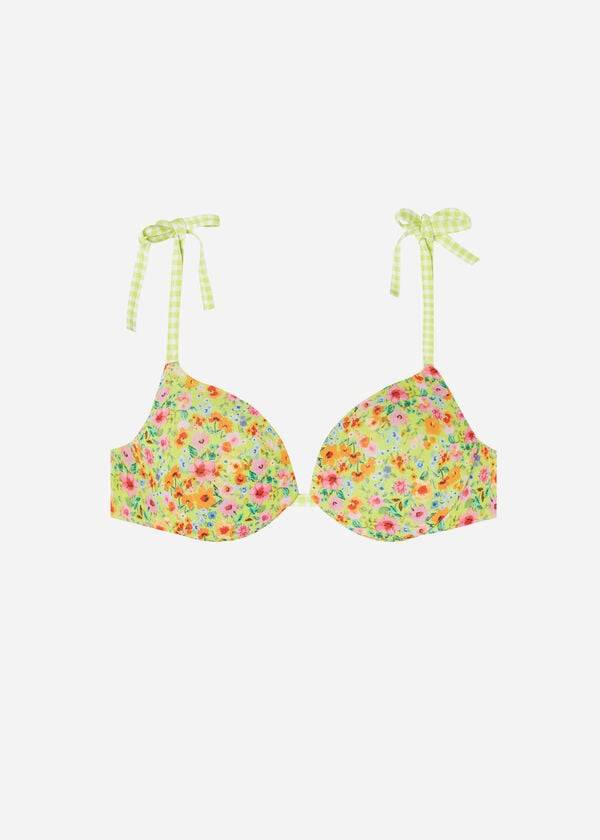 Calzedonia Vadderad Push-up Siviglia Bikinitoppar Dam Gula | SE2312FM