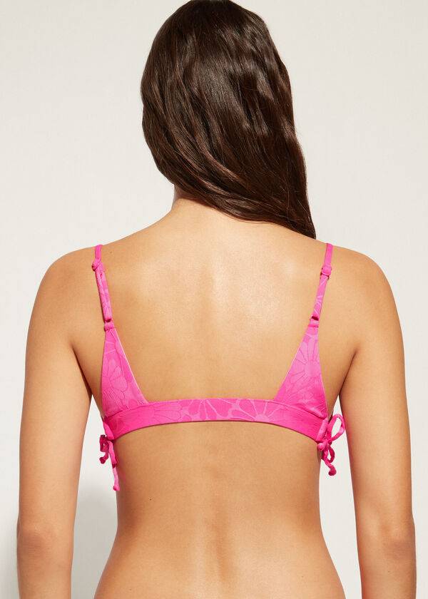 Calzedonia Vadderad Tank-Trend Antibes Bikinitoppar Dam Rosa | SE2308VD