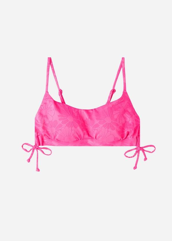 Calzedonia Vadderad Tank-Trend Antibes Bikinitoppar Dam Rosa | SE2308VD