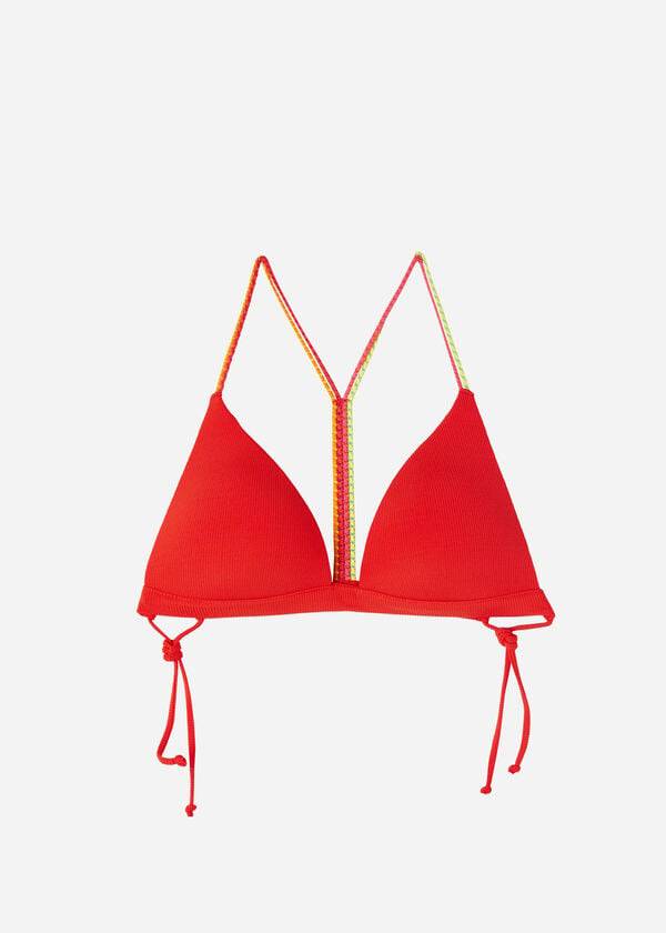 Calzedonia Vadderad Triangle Berlino Bikinitoppar Dam Röda | SE2295PQ